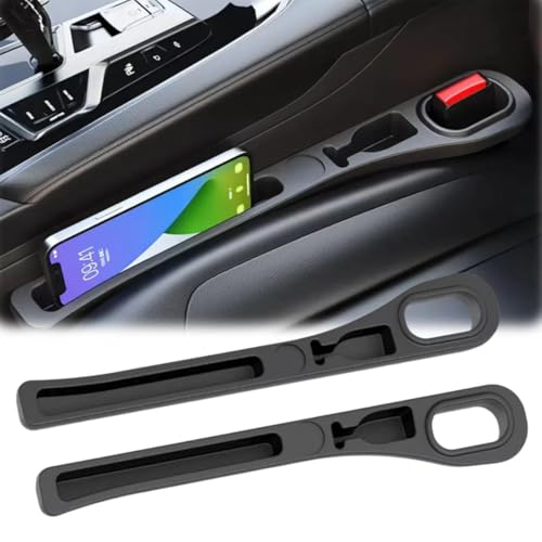 XBZYS Aufbewahrungsbox für Autositze 2 Stücke, Lückenfüller Organizer Storage Box für Autositz Gap, Spaltfüller Car Seat Gap Filler für Füllt den Spalt zwischen Sitz Konsole XBZYS Aufbewahrungsbox für Autositze 2 Stücke, Lückenfüller Organizer Storage Box für Autositz Gap, Spaltfüller Car Seat Gap Filler für Füllt den Spalt zwischen Sitz Konsole von XBZYS