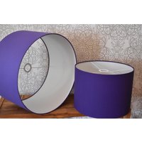Violett - Lampenschirm34cm/23cm von XBergDesign
