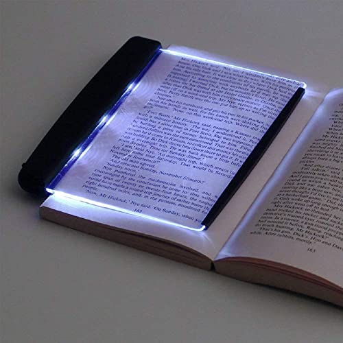 KINGGOO LED-Nachtlicht-Buch-Licht-Augenschutz-tragbares Platten-Buch-Leselampe-Taschenbuch-Licht, PageGlow LED-Leselichter von KINGGOO