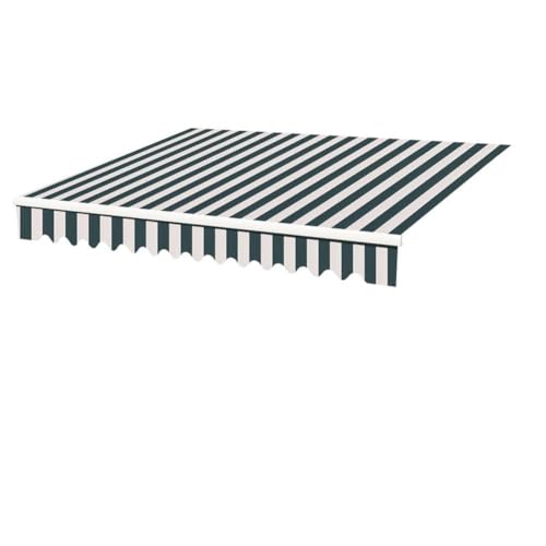 XCHSXYL Ersatz-Gartenmarkisenstoff, wasserdicht, Polyester, Sonnenschutzdach für Terrasse, Balkon und Hof, Außenmarkisen-Leinwand, ohne Rahmen, 2 x 1,5 m von XCHSXYL