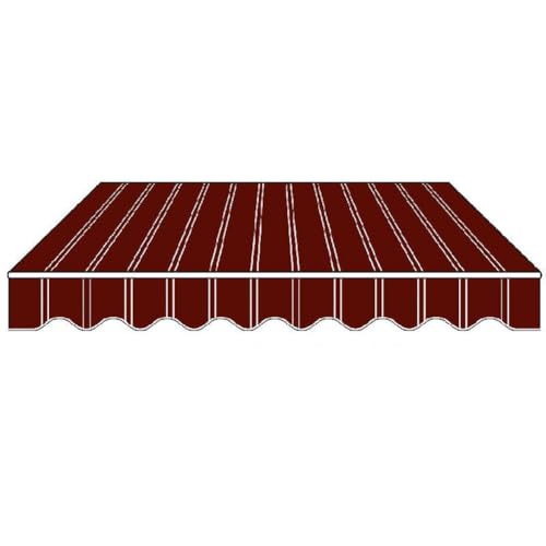 XCHSXYL Langlebiger, einziehbarer Markisen-Ersatzstoff, Verstellbarer Sonnenschutz für Außenterrasse, Garten, Balkon und Fenster, 200 x 150 cm, wetterbeständige Schutzabdeckung von XCHSXYL