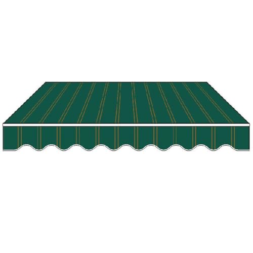 XCHSXYL Verstellbare, einziehbare Terrassenmarkise, Ersatzstoff, 300 x 250 cm, Sonnenschutz für den Außenbereich, für Garten, Balkon, Fenster, UV-Schutz von XCHSXYL