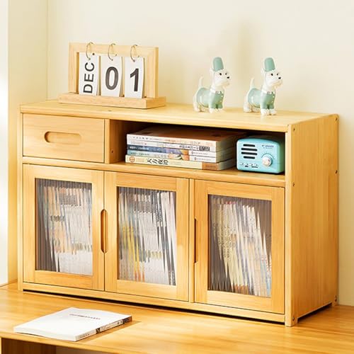 XCLOOZGL Bambus Küchenregal Mit Schubladen Und Türen Freistehender Organizer Küchenschrank Arbeitsplatten-Organizer Für Aufbewahrung Von Brot,Gewürzen&Kaffee Brotkasten,Pine,62 * 23 * 39cm XCLOOZGL Bambus Küchenregal Mit Schubladen Und Türen Freistehender Organizer Küchenschrank Arbeitsplatten-Organizer Für Aufbewahrung Von Brot,Gewürzen&Kaffee Brotkasten,Pine,62 * 23 * 39cm von XCLOOZGL
