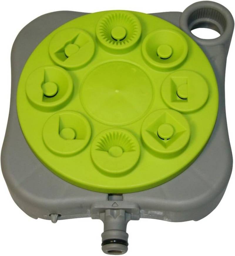 XCLOU Bewässerungssystem Rasensprenger, Sprinkleranlage Grau/Grün, 20 x 4 x 17.5 cm, (1-tlg) von XCLOU