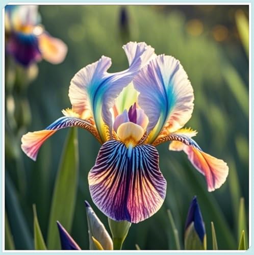 Iris Rhizome, Schwertlilien Winterhart, Schwertlilie Rhizome, Iris Staude, Mix Mehrjährig Iris Rhizome, QualitätsRhizome, Ideale Garten Rhizome, 8zwiebeln-d von XCMBNHY