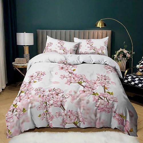 XCQHZYQ Bettwäsche 180x200 cm Pinke Blume Bettbezug, Weich Bequem Bettwäsche-Sets für Teenager Erwachsene, Mikrofaser Bettdeckenbezug mit 2 Kopfkissenbezug 80x80 cm XCQHZYQ Bettwäsche 180x200 cm Pinke Blume Bettbezug, Weich Bequem Bettwäsche-Sets für Teenager Erwachsene, Mikrofaser Bettdeckenbezug mit 2 Kopfkissenbezug 80x80 cm von XCQHZYQ