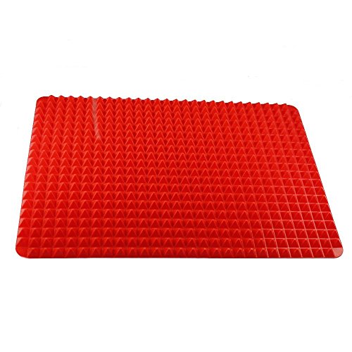 XCSSKG Backmatten Antihaft-Silikon Pyramidenform Backblech Gebäck Kochen Matte Backofen Liner Tablett XCSSKG Backmatten Antihaft-Silikon Pyramidenform Backblech Gebäck Kochen Matte Backofen Liner Tablett von IYVYI
