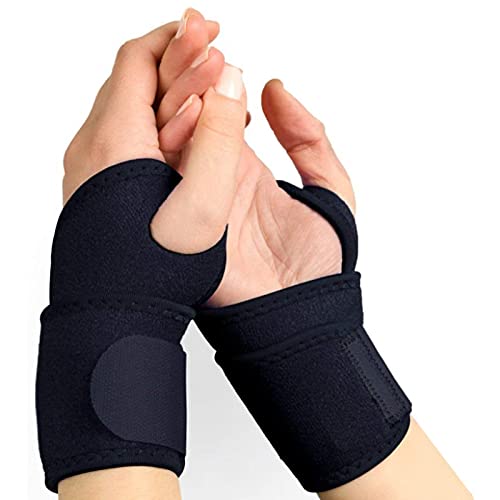 Verstellbare Handgelenkbandage Handgelenkstütze für Sport Orthese Handgelenk Handgelenkstütze Damen und Herren Wird für Sport Fitness Krafttraining und Bodybuilding Verwendet Die Handgelenke Schützen von XCVCVB