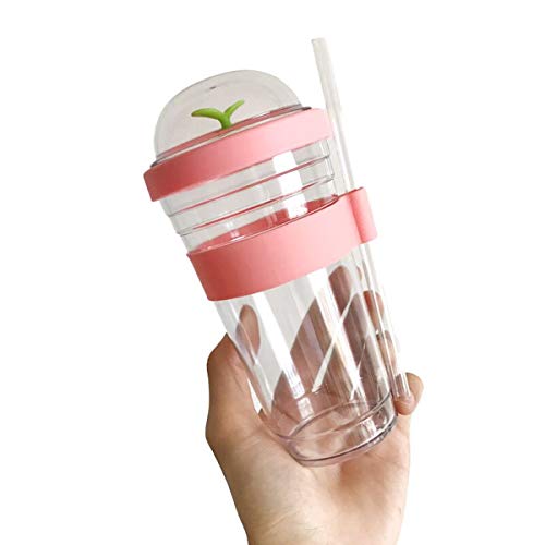 XCZMZ Teetassen mit Blasen, tragbar, aus Kunststoff, wiederverwendbar, für den Herunterfallen von Blasen von XCZMZ