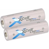Xcell - 2x Mignon aa Akku lsd Basic Ni-MH 1,2V 2100mAh von XCell