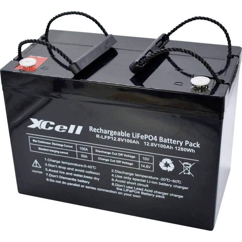X Cell Lfp12100 Spezial Akku Li Fe Po Block Schraubkontakt Li Fe Po 4 12.8 V 100 Ah B-Ware von XCell