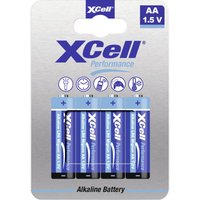 XCell Mignon (AA)-Batterie Alkali-Mangan 1.5 V 4 St. von XCell