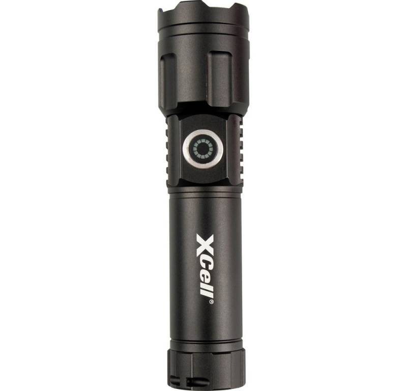 XCell Taschenlampe XCell Lunalux Slim LED Taschenlampe mit Holster, mit Handschlaufe, mit von XCell