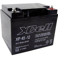 XCell XP 45 - 12 XP4512 Bleiakku 12V 45Ah Blei-Vlies (AGM) (B x H x T) 197 x 170 x 165mm M6-Schrauba von XCell