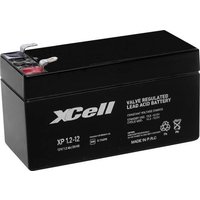 XCell XP1.212 XCEXP1.212 Bleiakku 12V 1.2Ah Blei-Vlies (AGM) (B x H x T) 97 x 52 x 44mm Flachstecker von XCell