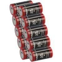 Xcell - 10x Kraftmax Lithium 3,6V Batterie LS26500 c Zelle 26500 von XCell