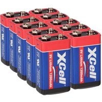 Xcell - 10x Rauchmelder 9V Lithium Batterien für Feuermelder 9v Block Batterie 10 Jahre Xcell - 10x Rauchmelder 9V Lithium Batterien für Feuermelder 9v Block Batterie 10 Jahre von XCell