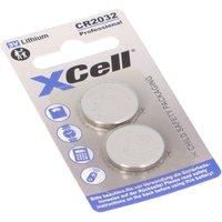 Xcell - CR2032 Knopfzellen 3V – 2er Blister Lithium-Batterien von XCell