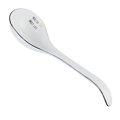 Esslöffel Haushaltsgroßer Löffel Langer Griff Keramiklöffel Servierlöffel,1 Pack S size von XDAWQP