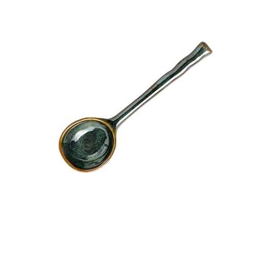 Esslöffel Keramik Haushaltssuppe Multi-Stil Kleiner Löffel Geschirr Löffel Servierlöffel,F Esslöffel Keramik Haushaltssuppe Multi-Stil Kleiner Löffel Geschirr Löffel Servierlöffel,F von XDAWQP
