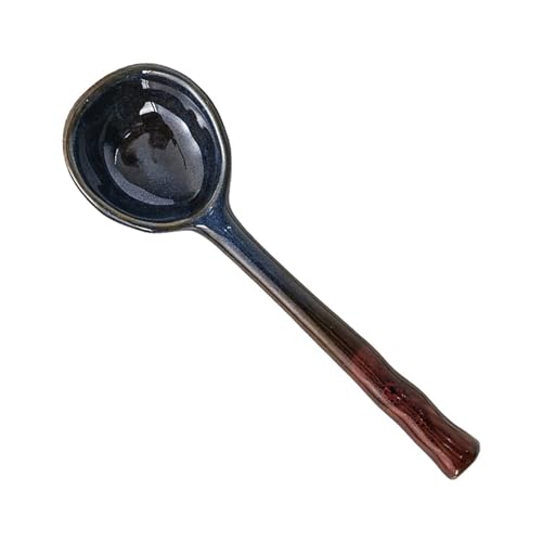 Esslöffel Keramik Retro Suppenlöffel Dessertlöffel Menülöffel Eislöffel Porzellan Kaffeelöffel 2er Set Servierlöffel,Blue Esslöffel Keramik Retro Suppenlöffel Dessertlöffel Menülöffel Eislöffel Porzellan Kaffeelöffel 2er Set Servierlöffel,Blue von XDAWQP