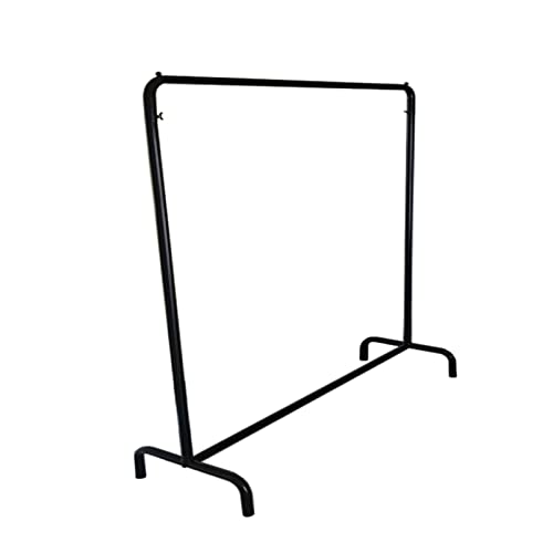 Kleiderständer Moderner schwarzer Kleiderständer Kleiderständer aus Metall mit großer Kapazität Freistehender Kleiderständer Kleiderstange für Schlafzimmer und Wohnzimmer,Einfarbig 100x40x150cm von XDAWQP