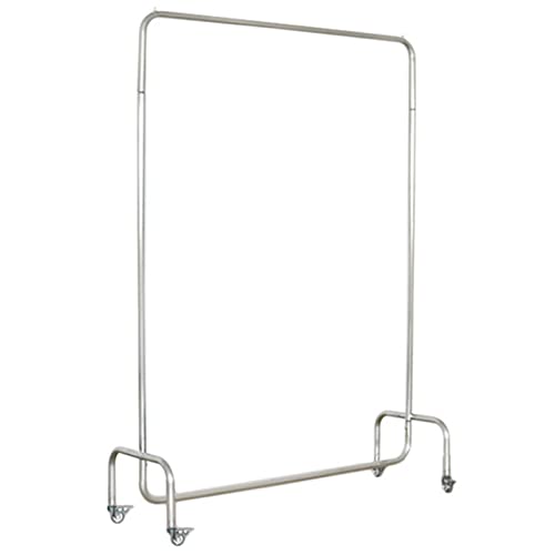 Robuster Kleiderständer Aus Metall Mit Rollen, Kreatives Kommerzielles Regal Zur Präsentation Von Brautkleidern Für Schlafzimmer, Innenbereich, Heimbüro (100 X 160 cm) von XDAWQP