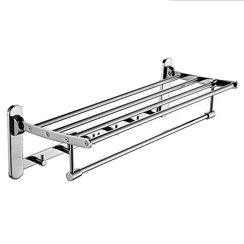 XDAWQP 2-stufiges silbernes Badezimmerregal, Badezimmer-Wandregale aus Edelstahl 304, 600 * 140 * 244 mm, XDAWQP 2-stufiges silbernes Badezimmerregal, Badezimmer-Wandregale aus Edelstahl 304, 600 * 140 * 244 mm, von XDAWQP