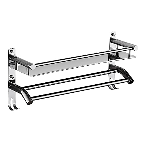 XDAWQP 304 Edelstahl Küchengewürzregal Küche Badezimmer Kleinigkeiten Lebensmittel Vorratsbehälter Halter mit Haken Badezimmerregal Wandhalterung Badezimmer Toilette Kosmet,60cm XDAWQP 304 Edelstahl Küchengewürzregal Küche Badezimmer Kleinigkeiten Lebensmittel Vorratsbehälter Halter mit Haken Badezimmerregal Wandhalterung Badezimmer Toilette Kosmet,60cm von XDAWQP