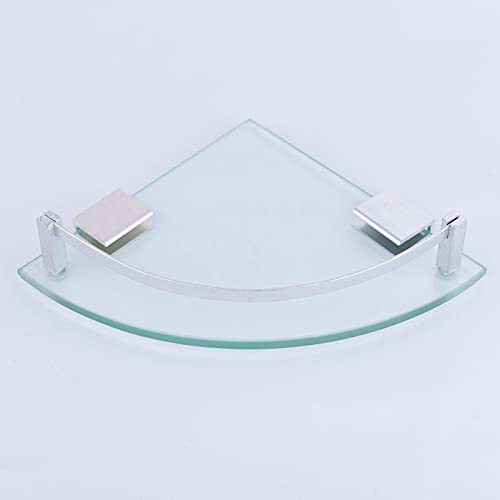 XDAWQP Badezimmer-Glasregal, Edelstahl-Duschrahmen, Badezimmerregal, Badezimmer-Eckrahmen aus gehärtetem Glas,Space Aluminum XDAWQP Badezimmer-Glasregal, Edelstahl-Duschrahmen, Badezimmerregal, Badezimmer-Eckrahmen aus gehärtetem Glas,Space Aluminum von XDAWQP