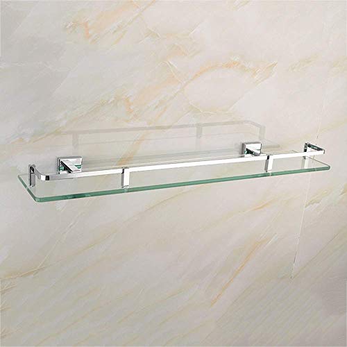 XDAWQP Badezimmer-Glasregal, Wandmontierte Duschregale, 80 cm, Toiletten-Aufbewahrungsregale, Dickes gehärtetes Glas, Veredeltes Kupfermaterial, 6 Größenoptionen,70cm XDAWQP Badezimmer-Glasregal, Wandmontierte Duschregale, 80 cm, Toiletten-Aufbewahrungsregale, Dickes gehärtetes Glas, Veredeltes Kupfermaterial, 6 Größenoptionen,70cm von XDAWQP