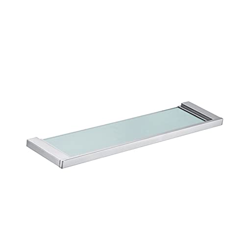 XDAWQP Badezimmer-Glasregal mit 8 mm dickem gehärtetem Glas, 22 Zoll Wandhalterung, Duschregal für die Aufbewahrung im Badezimmer XDAWQP Badezimmer-Glasregal mit 8 mm dickem gehärtetem Glas, 22 Zoll Wandhalterung, Duschregal für die Aufbewahrung im Badezimmer von XDAWQP