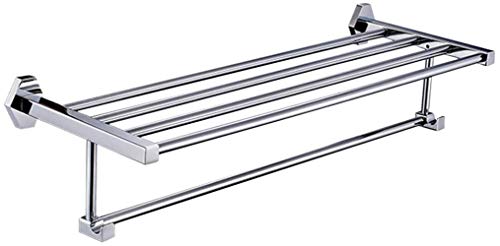 XDAWQP Badezimmeraufbewahrung, Badezimmer, Ganzbronze-Chrom-Doppelschicht, Punch-Installation Badezimmerregal-Trockenständer,70x21x10.5cm XDAWQP Badezimmeraufbewahrung, Badezimmer, Ganzbronze-Chrom-Doppelschicht, Punch-Installation Badezimmerregal-Trockenständer,70x21x10.5cm von XDAWQP