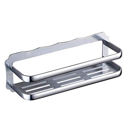 XDAWQP Badezimmeraufbewahrung, Badezimmer-Badregal, Wandhalterung, Regal, Aluminium, Toilettenregal, Badezimmerregal, Duschablage XDAWQP Badezimmeraufbewahrung, Badezimmer-Badregal, Wandhalterung, Regal, Aluminium, Toilettenregal, Badezimmerregal, Duschablage von XDAWQP