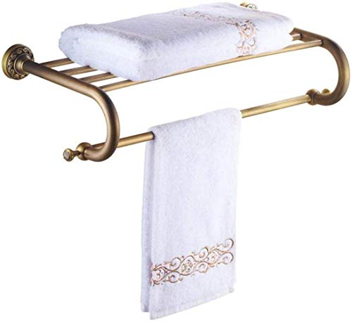 XDAWQP Badezimmeraufbewahrung, Badezimmermöbel Badezimmerregal Multifunktionales Kupfer-Wandregal-Set Retro-Wäscheständer XDAWQP Badezimmeraufbewahrung, Badezimmermöbel Badezimmerregal Multifunktionales Kupfer-Wandregal-Set Retro-Wäscheständer von XDAWQP