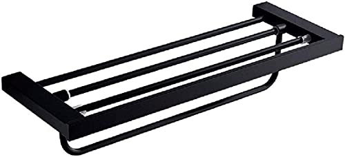 XDAWQP Badezimmeraufbewahrung, Badezimmerregale, Aufbewahrung, schwarzer 304 Edelstahl, Badetuch, Badezimmer-Hardware, Badezimmeranhänger, Toilette, ordentlicher Wäschestän XDAWQP Badezimmeraufbewahrung, Badezimmerregale, Aufbewahrung, schwarzer 304 Edelstahl, Badetuch, Badezimmer-Hardware, Badezimmeranhänger, Toilette, ordentlicher Wäschestän von XDAWQP