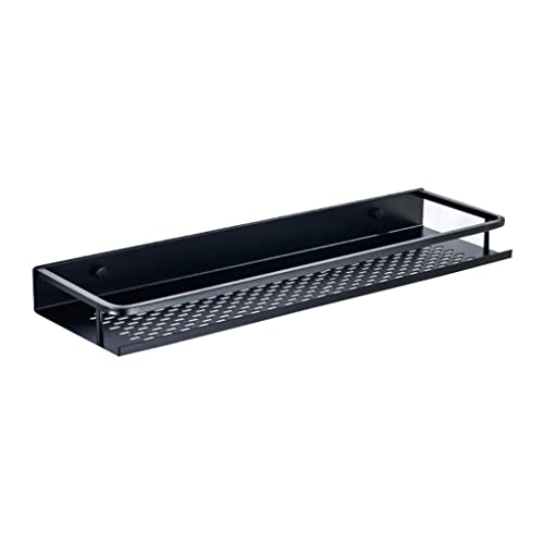XDAWQP Badezimmerregal, schwarzes Badezimmerregal, wandmontiertes Duschraum-Abflussregal, Space-Aluminium-Küchenregal, 3 Stile, Stil 1, 60 cm,Style 1 40cm XDAWQP Badezimmerregal, schwarzes Badezimmerregal, wandmontiertes Duschraum-Abflussregal, Space-Aluminium-Küchenregal, 3 Stile, Stil 1, 60 cm,Style 1 40cm von XDAWQP