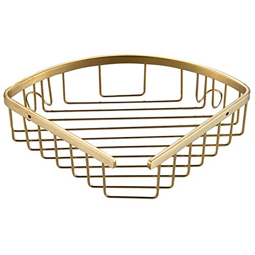XDAWQP Badezimmerregal Eckregale mit Haken ohne Bohren Edelstahl Wandmontiertes Eckregal für Badezimmer Organizer Selbstklebender Aufbewahrungskorb, XDAWQP Badezimmerregal Eckregale mit Haken ohne Bohren Edelstahl Wandmontiertes Eckregal für Badezimmer Organizer Selbstklebender Aufbewahrungskorb, von XDAWQP