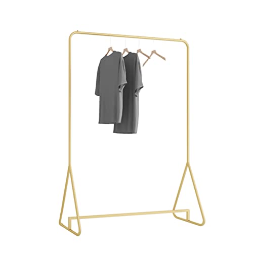 XDAWQP Kleiderständer Einstangen-Kleiderständer aus Metall Multifunktionaler Kleiderständer Standgarderobe für Zuhause Wäscheständer fürs Schlafzimmer,Eine Farbe 120x40x150CM von XDAWQP