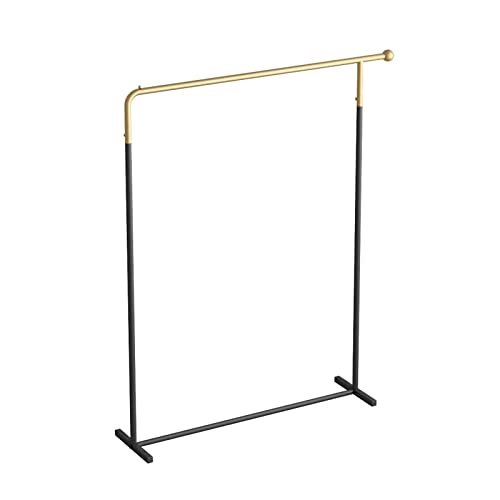 XDAWQP Kleiderständer Kleiderständer aus Metall Multifunktionaler Kleiderständer für den Haushalt mit Einer Stange Bodenstehender Garderobenständer für den Innenbereich,Eine Farbe 80x39x150CM von XDAWQP