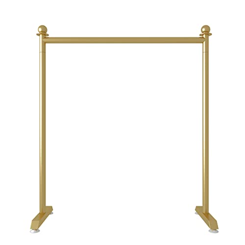 XDAWQP Kleiderständer Kleiderständer aus Metall Multifunktionaler Kleiderständer für den Innenbereich mit Einer Stange Bodenstehender Wäscheständer für den Haushaltsbalkon,Eine Farbe 80x40x150CM von XDAWQP