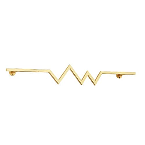 XDAWQP Kleiderständer Multifunktionaler Wandkleiderständer aus Metall für Schlafzimmer, Wand-Präsentationsständer für Bekleidungsgeschäfte,Eine Farbe 120CM von XDAWQP
