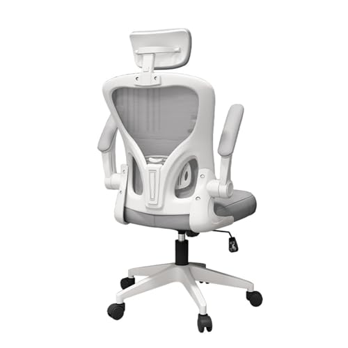 XDAWQP Mesh-Stuhl Mit Ergonomischem Design, Executive-Stuhl Mit Einstellbarer Höhe, Lendenwirbelstütze, 90° Hochklappbare Armlehne Und 35° Schwenkbarer Rollstuhl Für H,B-W25.6 XDAWQP Mesh-Stuhl Mit Ergonomischem Design, Executive-Stuhl Mit Einstellbarer Höhe, Lendenwirbelstütze, 90° Hochklappbare Armlehne Und 35° Schwenkbarer Rollstuhl Für H,B-W25.6 von XDAWQP
