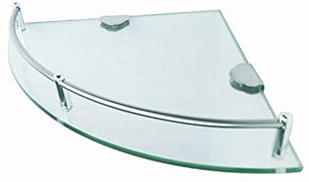 XDAWQP Modernes Duschregal aus gehärtetem Glas und Edelstahl, Badezimmeraufbewahrung, Wandmontage, langlebiges, Schlichtes Toilettenzubehör, XDAWQP Modernes Duschregal aus gehärtetem Glas und Edelstahl, Badezimmeraufbewahrung, Wandmontage, langlebiges, Schlichtes Toilettenzubehör, von XDAWQP