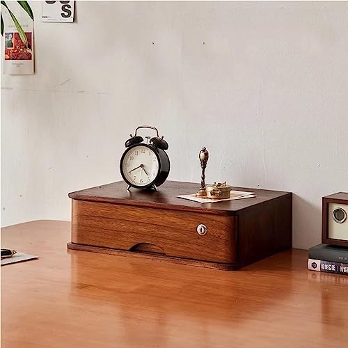 XDAWQP Schreibtisch-Aktenschrank - Aufbewahrungsbox aus Massivholz, Schreibtisch-Schubladenschrank aus Holz, Schreibtisch-Aufbewahrungsbox mit abschließbaren Schubladen, Flacher,1 Layer XDAWQP Schreibtisch-Aktenschrank - Aufbewahrungsbox aus Massivholz, Schreibtisch-Schubladenschrank aus Holz, Schreibtisch-Aufbewahrungsbox mit abschließbaren Schubladen, Flacher,1 Layer von XDAWQP