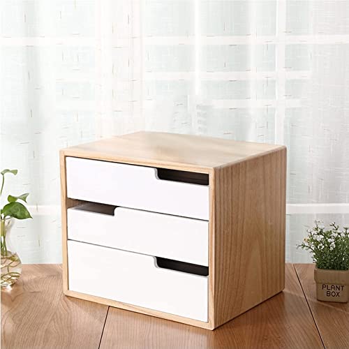 XDAWQP Schreibtisch-Aktenschrank - Aufbewahrungsbox aus Massivholz - Schreibtisch-Organizer, Aufbewahrungsbox mit Mehreren Schubladen, Aufbewahrungseinheit für Büro-Aktenschränk,A 3 Layers XDAWQP Schreibtisch-Aktenschrank - Aufbewahrungsbox aus Massivholz - Schreibtisch-Organizer, Aufbewahrungsbox mit Mehreren Schubladen, Aufbewahrungseinheit für Büro-Aktenschränk,A 3 Layers von XDAWQP