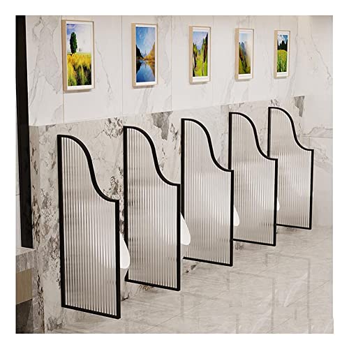 XDAWQP Trennwand für Urinal, Trennwand für Toilette, durchscheinendes Glaspaneel, Wandteiler, transparenter Multifunktionsabweiser von XDAWQP