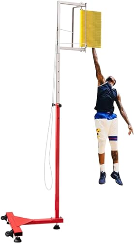 XDAWQP Vertikaler Sprungtester, Sprungmesswerkzeug, Bodenstehender Hochsprungtrainer Für Erwachsene Sprungmessathleten, Sprungtest-Bewertungswerkzeug，2.8m von XDAWQP