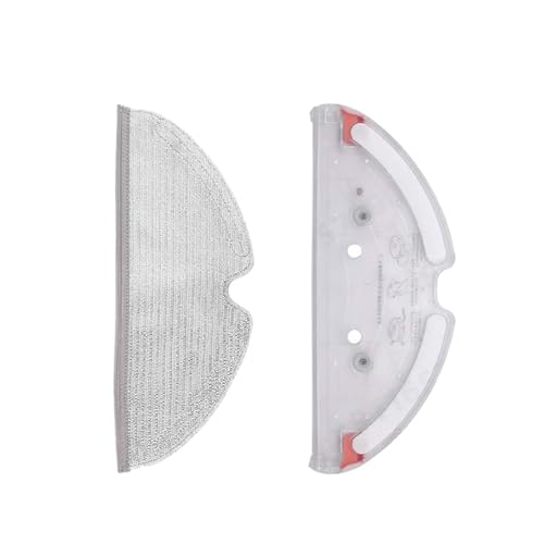 Tablett Mops Wassertank Mülleimer Box, Kompatibel for Roborock,Q7 Max Q7 Max+ T8 Mit Hepa-Filter Staubsauger Staub Box Zubehör(Orange 2pcs) von XDCEMRCN