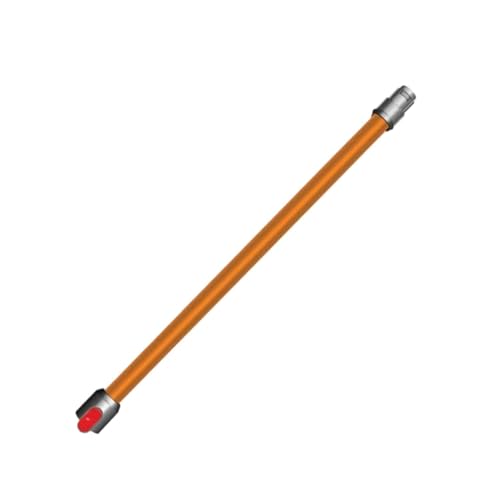 Verlängerungsstange, gerades Rohr, Schnellverschluss, Stab, Rohr, kompatibel mit Dysons, V6 DC58 DC59 DC61 DC62 Staubsaugerzubehör(Orange) von XDCEMRCN